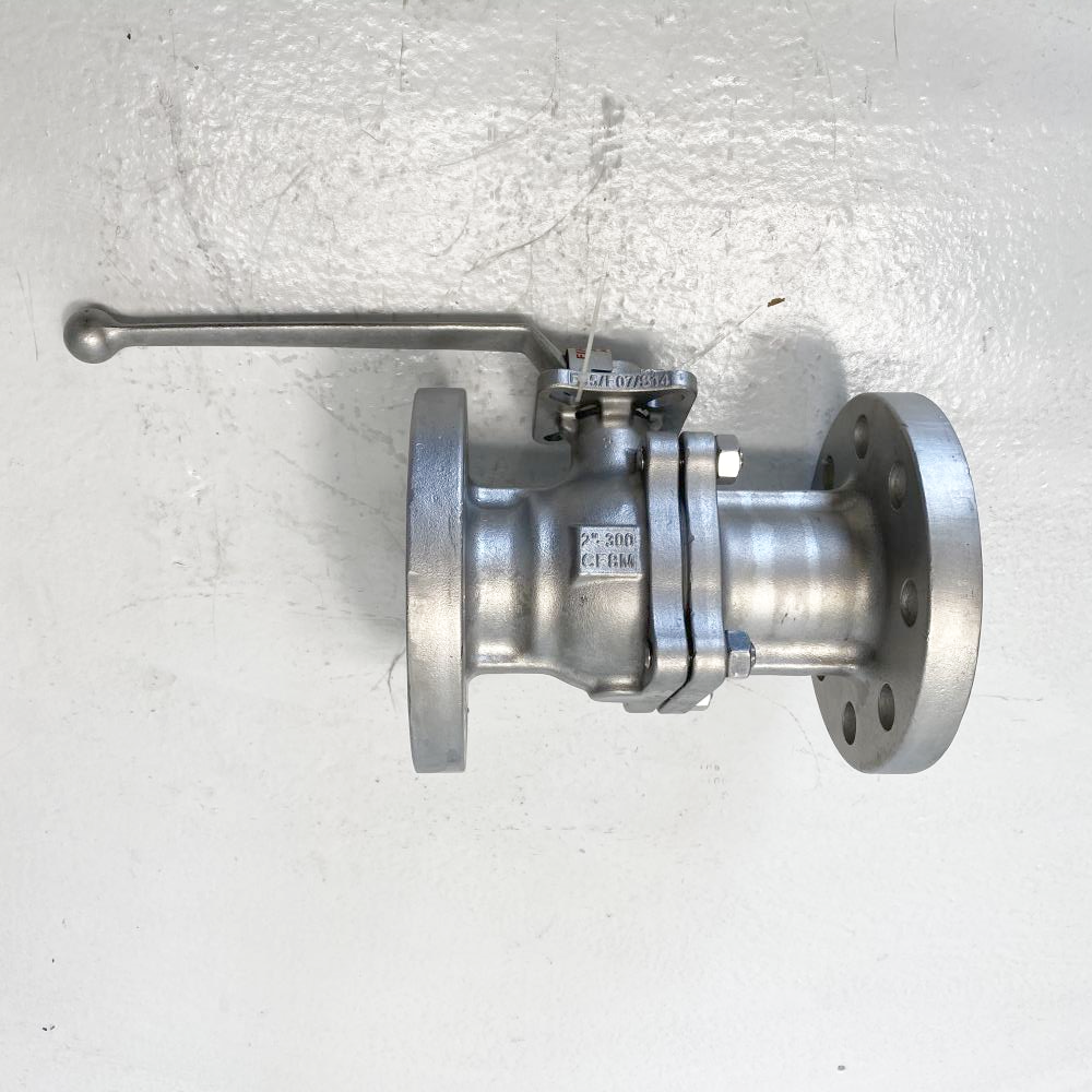 Powell 2" 300# CF8M RF Full Port Ball Valve B603FM