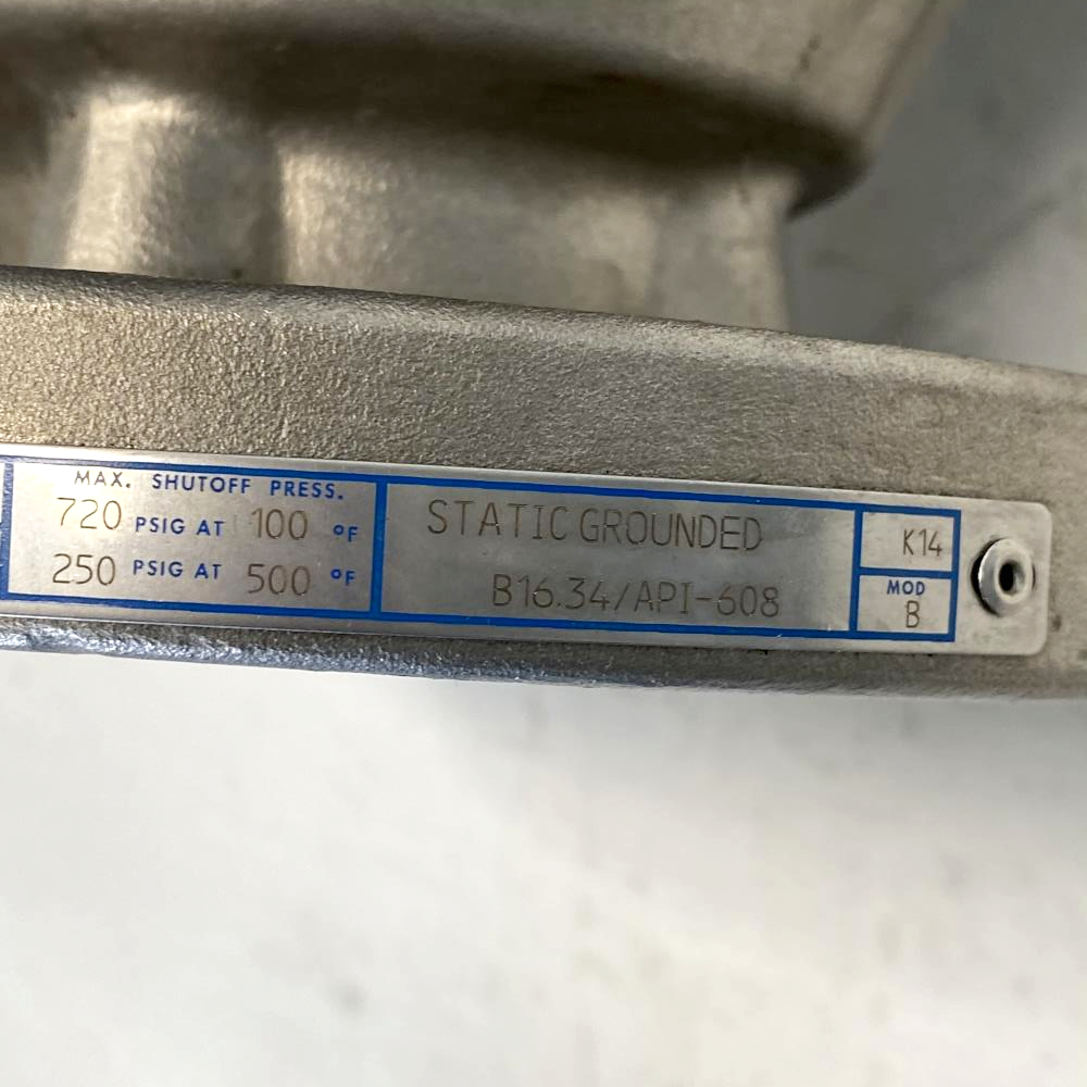 Jamesbury 2" 300# 316SS Full Port Static Ground Ball Valve 2 9300STG313600XTZ1NL