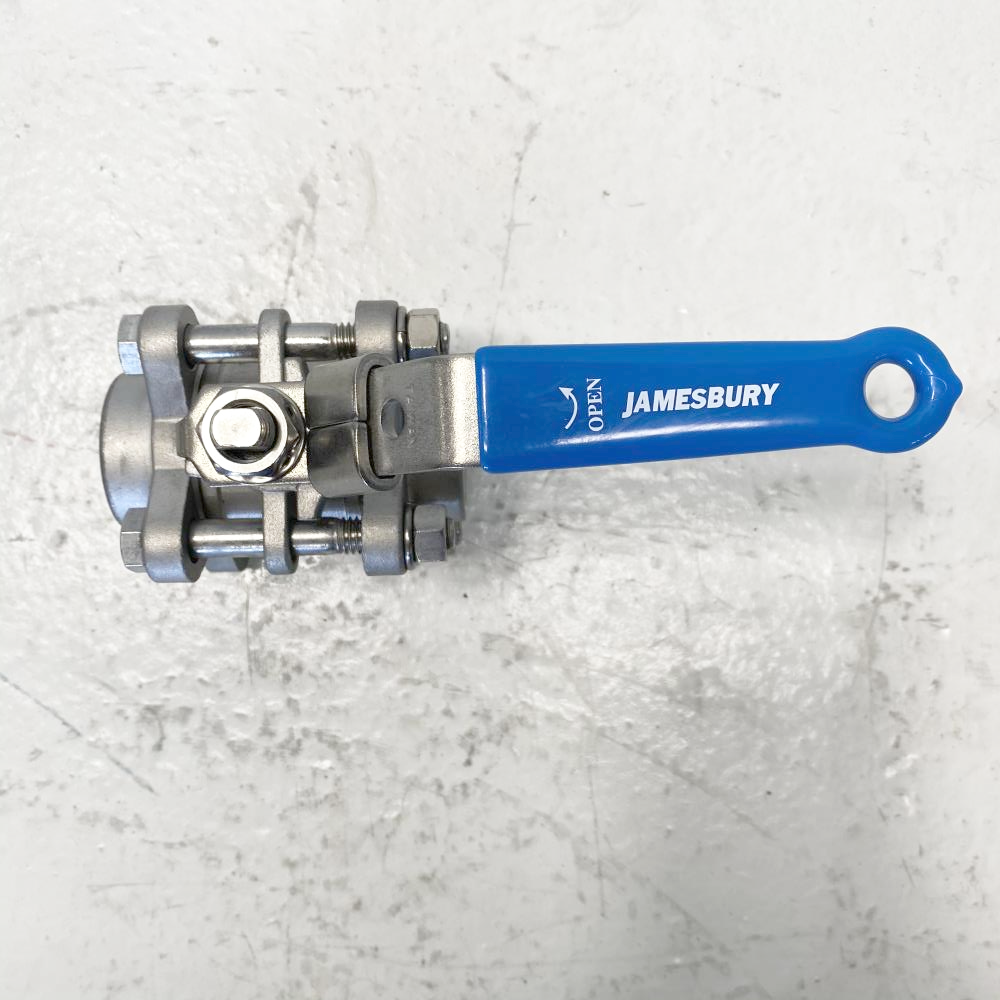 Jamesbury 1" Threaded CF8M Full Port Ball Valve 1" 3A3600TT3