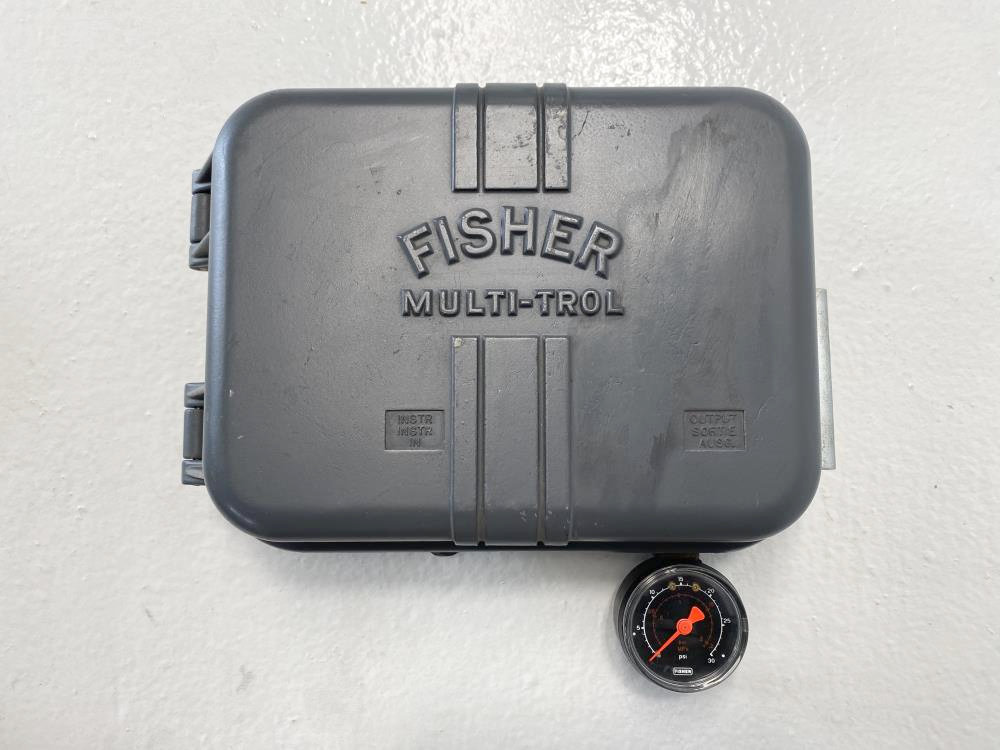 Fisher Multi-Trol 2516 Pneumatic Receiver Controller 3-15 PSIG, 20 PSI Set