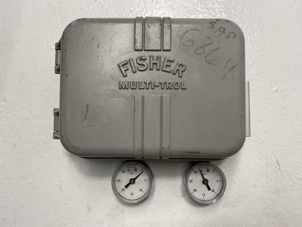 Fisher Multi-Trol 2516 Pneumatic Receiver Controller 3-15 PSI