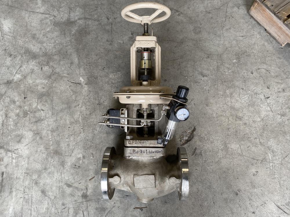 Samson 3" 150# CF8 Actuated Globe Valve 241-1 w/ 3730-4 Profibus Positioner