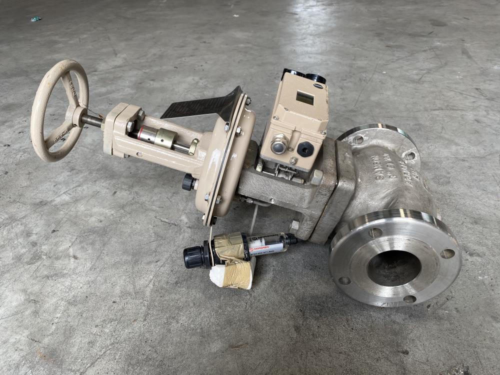 Samson 3" 150# CF8 Actuated Globe Valve 241-1 w/ 3730-4 Profibus Positioner