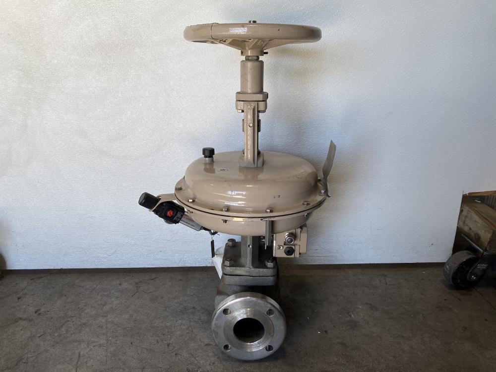 Samson 3" 150# CF8M Actuated Globe Valve 241-1 & 3730-4 Profibus Positioner 