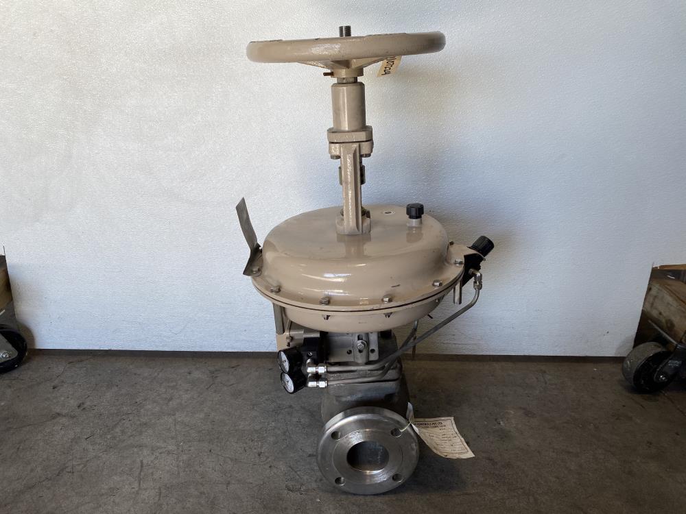 Samson 3" 150# CF8M Actuated Globe Valve 241-1 & 3730-4 Profibus Positioner 