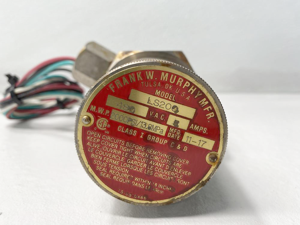 Murphy LS200 Liquid Level Float Switch