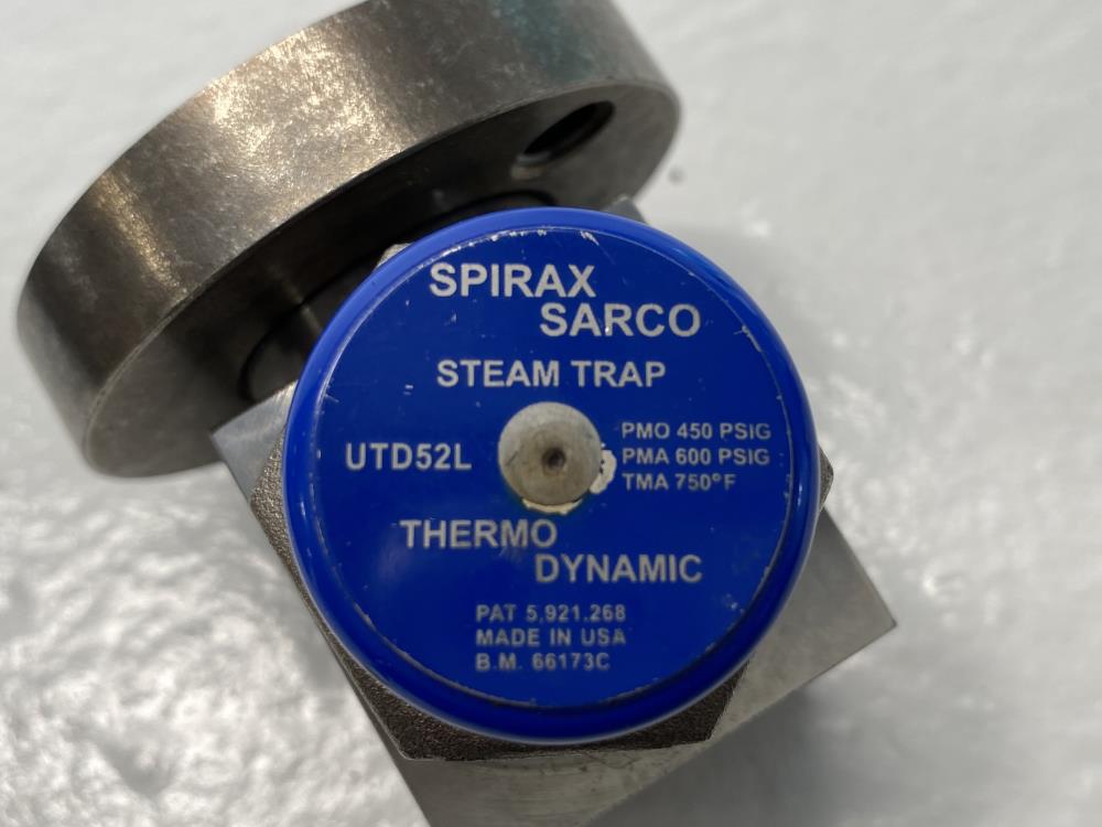 Spirax Sarco UTD52L Thermodynamic Steam Trap 450 PSIG