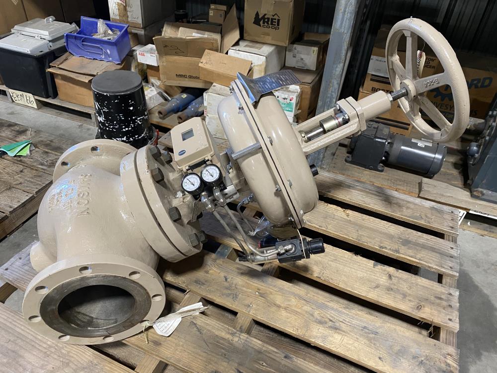 Samson 6" 150# WCC Actuated Globe Control Valve 241-1 w/ 3730-4 Positioner	