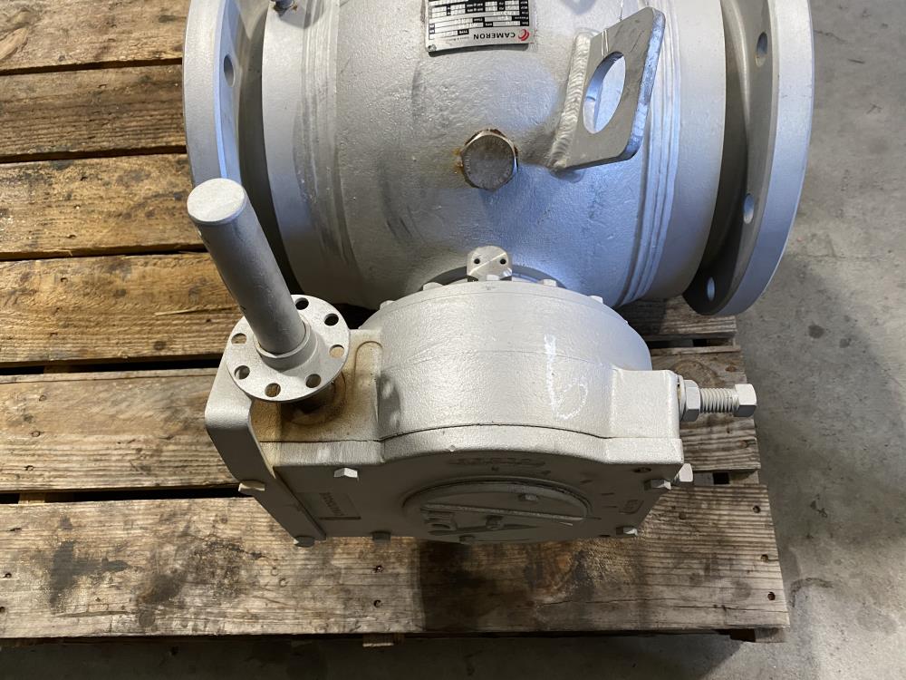 Cameron 8" 150# Carbon Steel T-31 Fully Welded Ball Valve w/ Dynatorque Gear Op