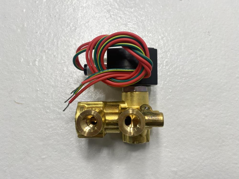 ASCO 1/4" NPT Brass Solenoid Valve EF8321G001, EF8016G1