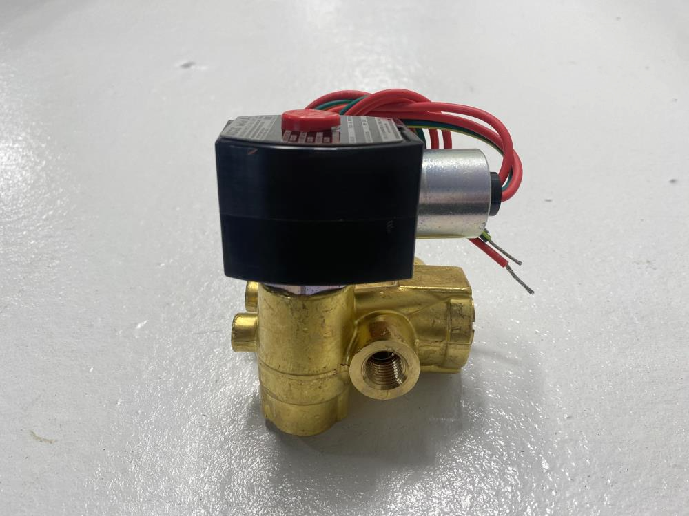 ASCO 1/4" NPT Brass Solenoid Valve EF8321G001, EF8016G1