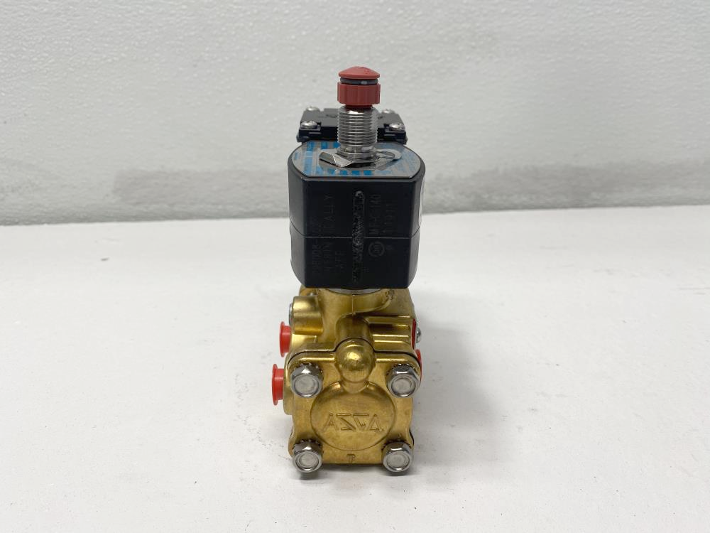 ASCO 1/4" NPT 3-Way Brass Solenoid Valve JPIS8003B304, JPIS8316B301