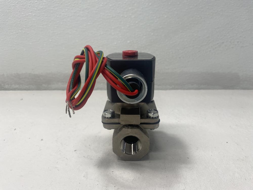 ASCO 1/2" NPT 2-Way 120V/60Hz Solenoid Valve EF8210G087E, EF8003G2