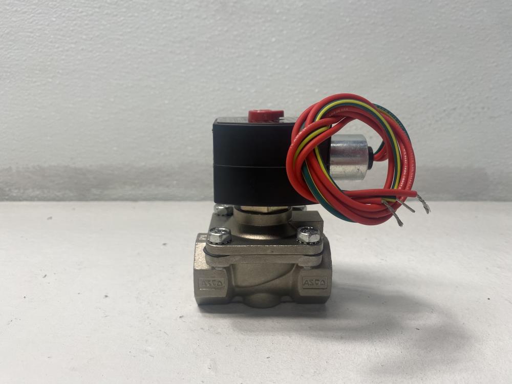 ASCO 1/2" NPT 2-Way 120V/60Hz Solenoid Valve EF8210G087E, EF8003G2