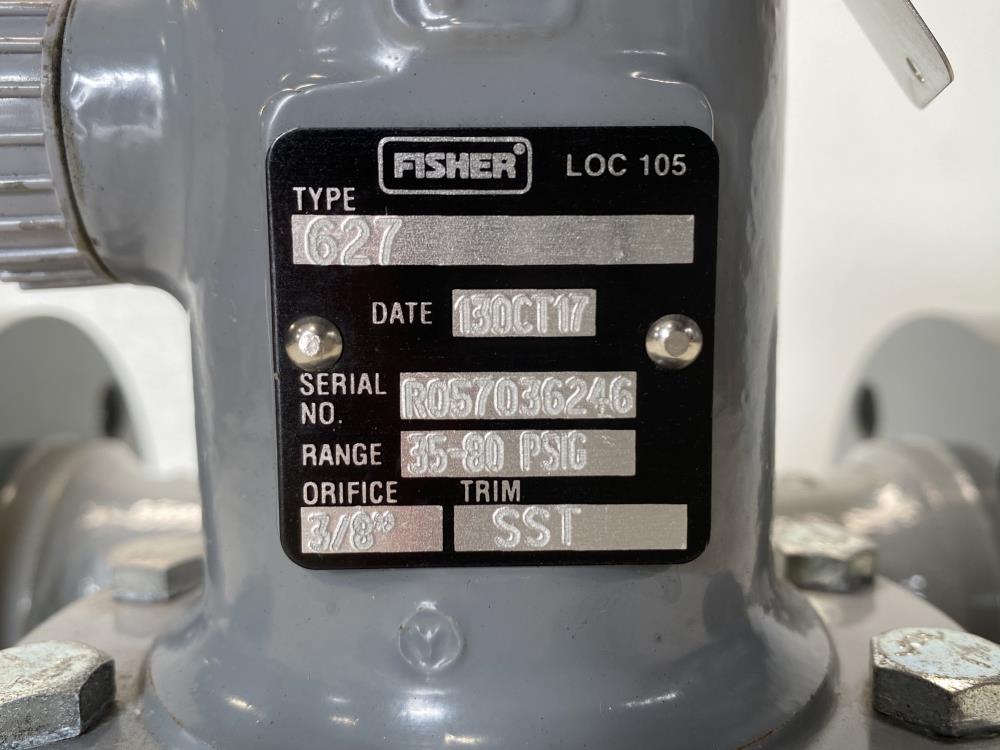 Fisher 2" 150# Pressure Reducing Regulator Type 627