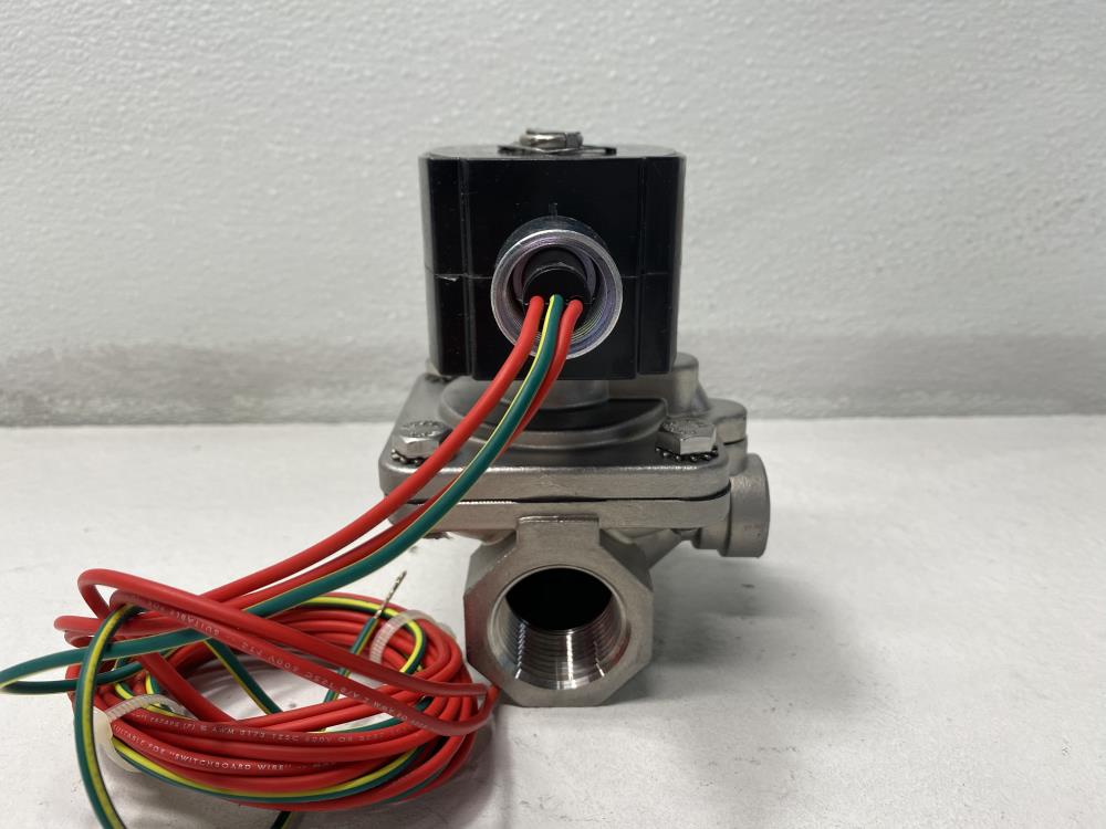 ASCO 1" NPT 2-Way 24V Solenoid Valve HV298568012