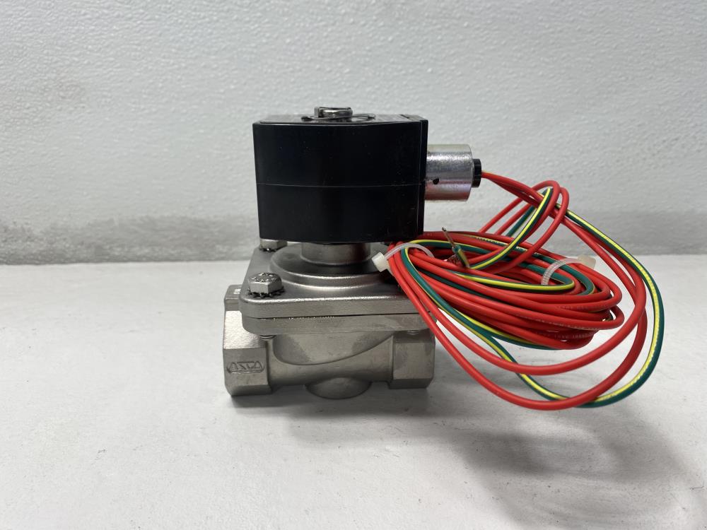 ASCO 1" NPT 2-Way 24V Solenoid Valve HV298568012