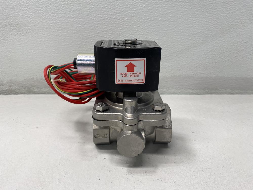 ASCO 1" NPT 2-Way 24V Solenoid Valve HV298568012