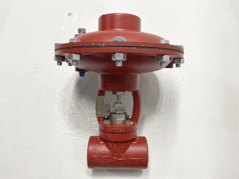 Kimray 1" NPT Stem-Guided Non-Balanced High Pressure Control Valve 1400 SMT PO