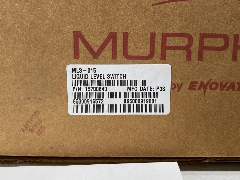 Murphy 2" NPT Stainless Steel Liquid Level Switch MLS-015, 15700840