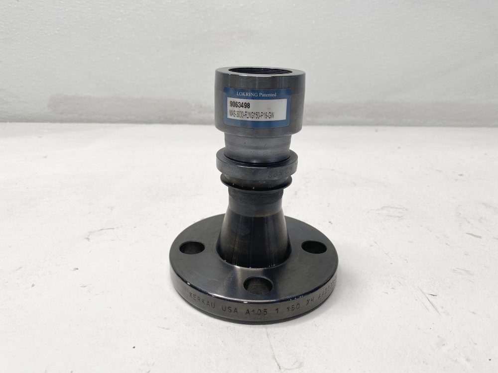 Lokring 1" 150# XH A105 Flange Adapter MAS-3000-FLNG150-P16-GW, 9063498