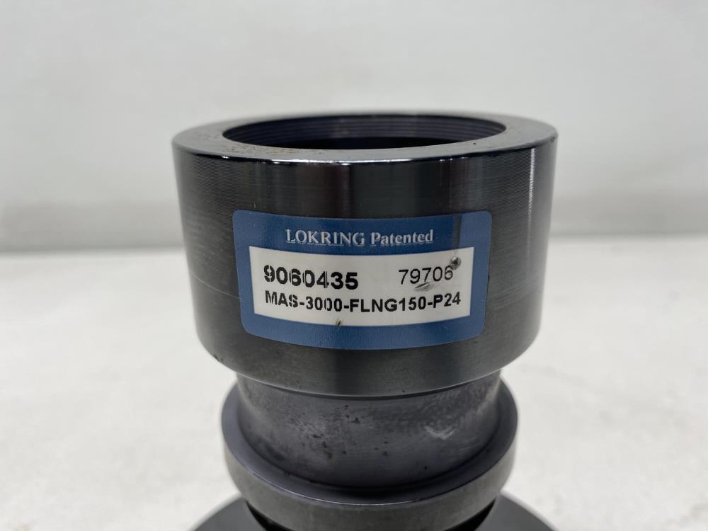 Lokring 1-1/2" 150# XSB A105 Flange Adapter MAS-3000-FLNG150-P24, 9060435