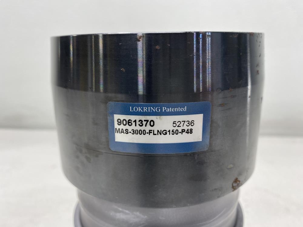 Lokring 3" 150# XH A105 Flange Adapter MAS-3000-FLNG150-P48, 9061370