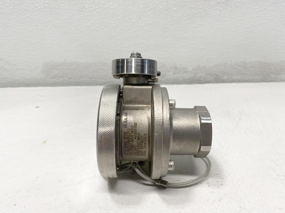 OPW Epsilon 1" NPT Hose Coupler Valve, 316 Stainless Steel, ZE16US16A01212