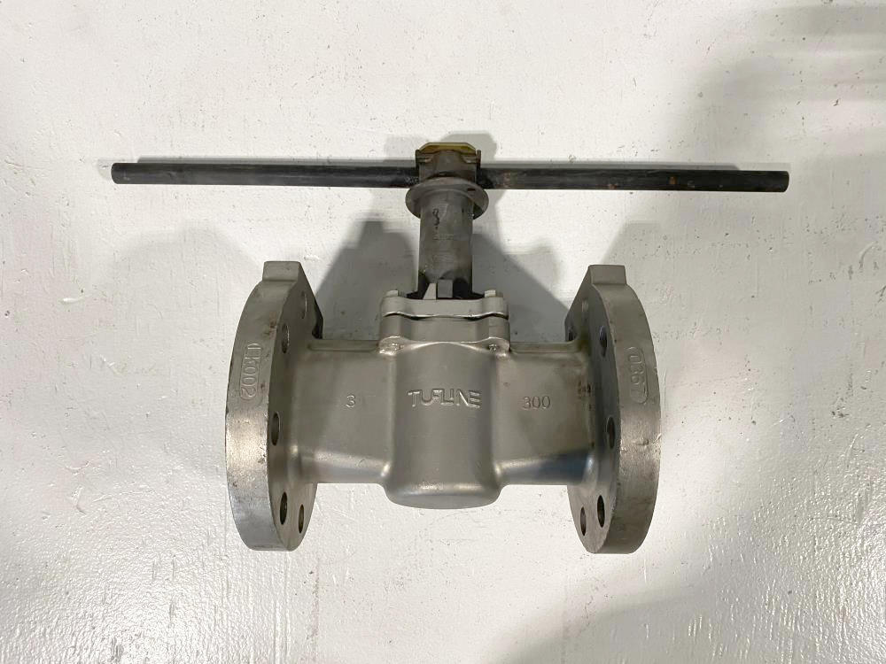 Tufline 3" 300# RF CF8M Plug Valve, Fig 0367