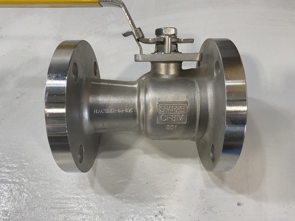 Sharpe 2" 150# RF CF8M 1-Piece Ball Valve, Fig FS54116RF