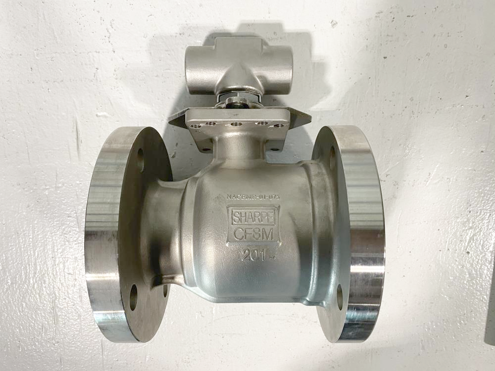 Sharpe 3" 150# RF CF8M 1-Piece Ball Valve, Fig FS54116RF