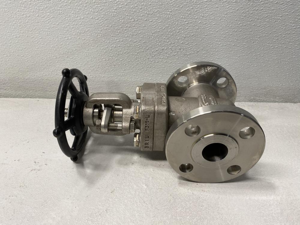 Newco 47 Douglas Chero 1" 150# RF 316SS Flanged Gate Valve F214/15