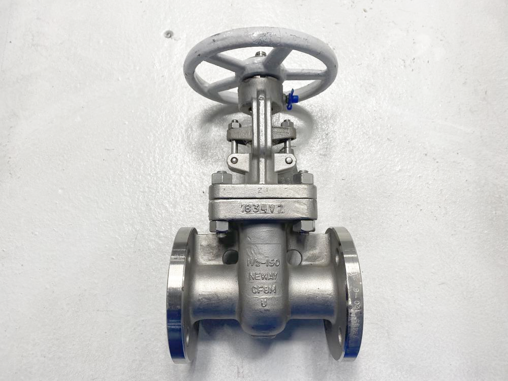 Neway 1-1/2" 150# RF CF8M Gate Valve 15G1RG10-TFE