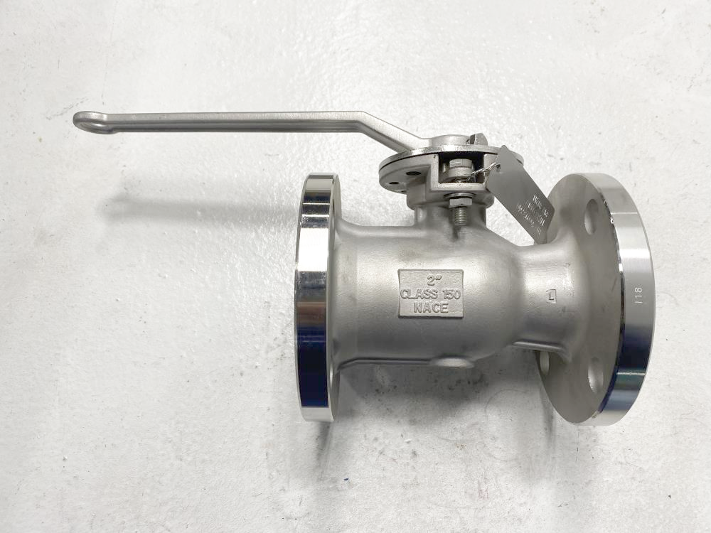 Quadrant 2" 150# CF8M 1-Piece Ball Valve F1RSSRGLH1F200 or F1RSSRLH1F200-Z1