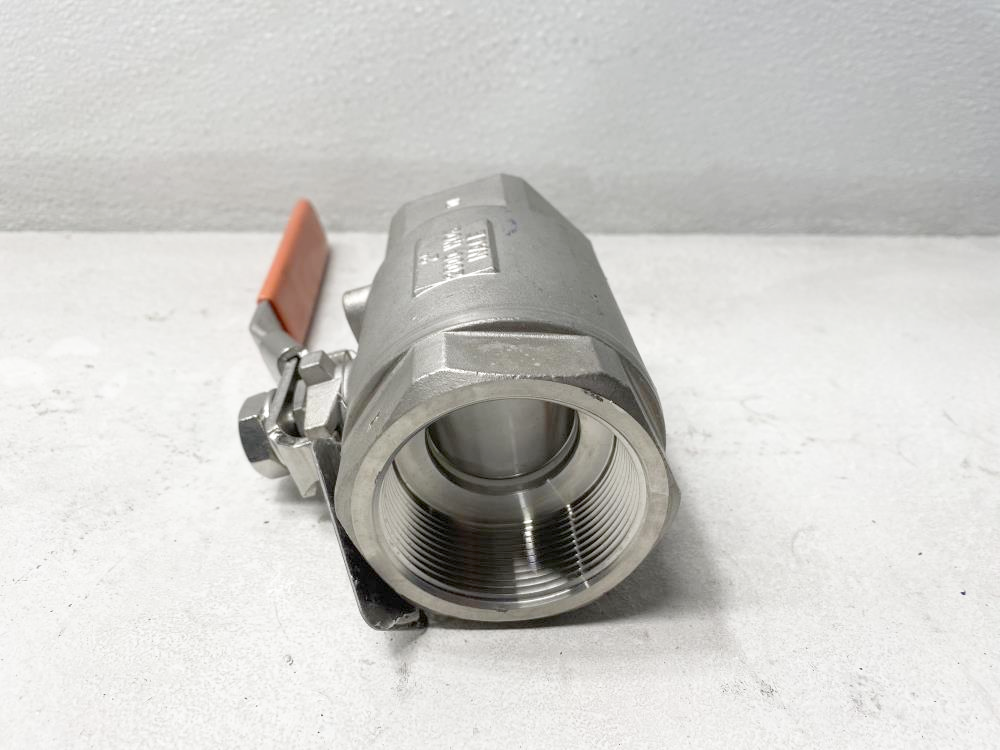 Quadrant 2" NPT CF8M Ball Valve, 2000 WOG