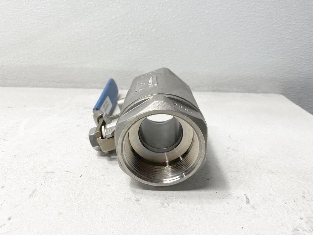 Milwaukee 2" NPT CF8M Ball Valve, 1500 WOG