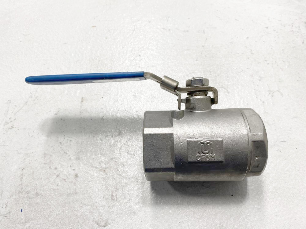 Milwaukee 2" NPT CF8M Ball Valve, 1500 WOG