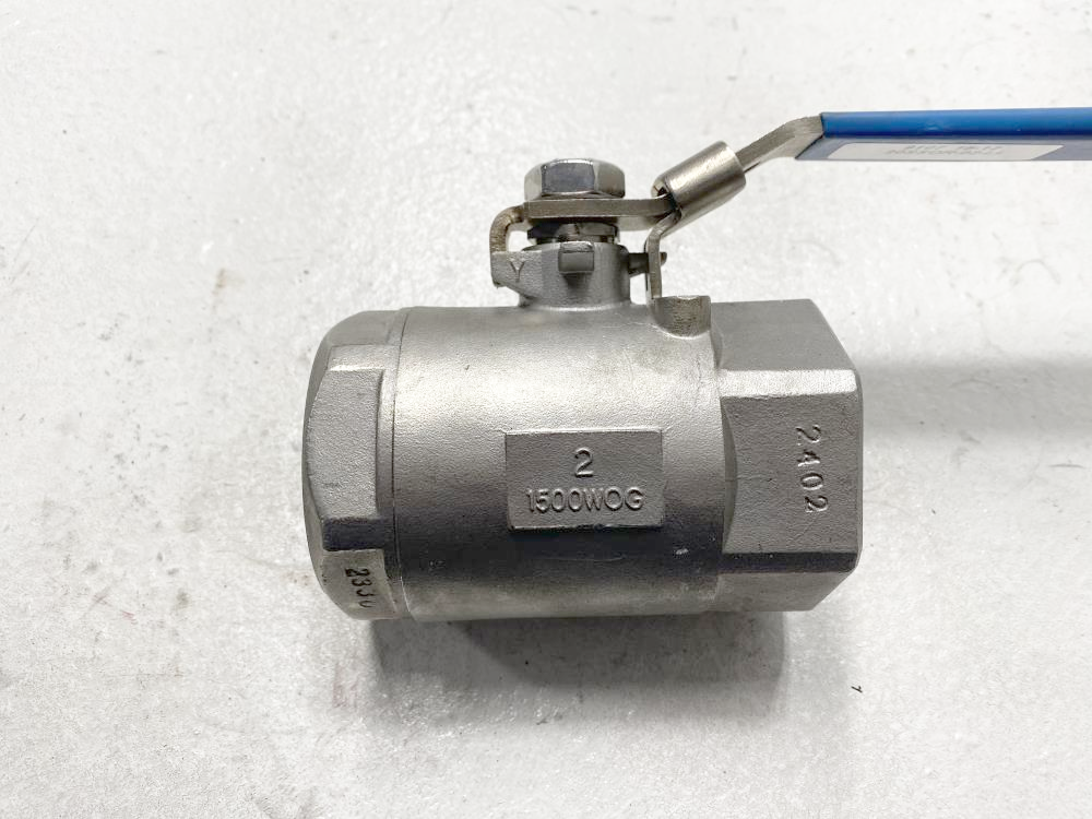 Milwaukee 2" NPT CF8M Ball Valve, 1500 WOG