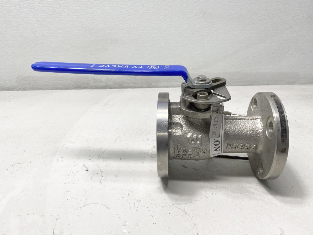 TY 1-1/2" 150# CF8M 1-Piece Ball Valve U106RF0910