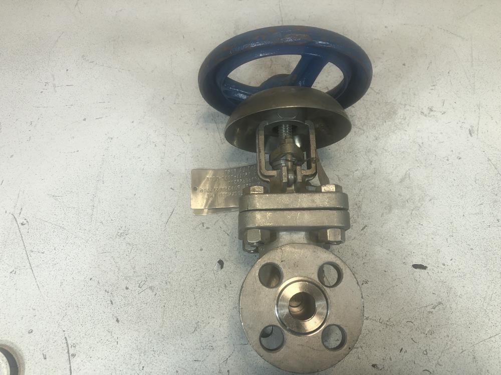 TY 1/2" 150# CN7M Gate Valve w/ Acid Shield 101RF1313