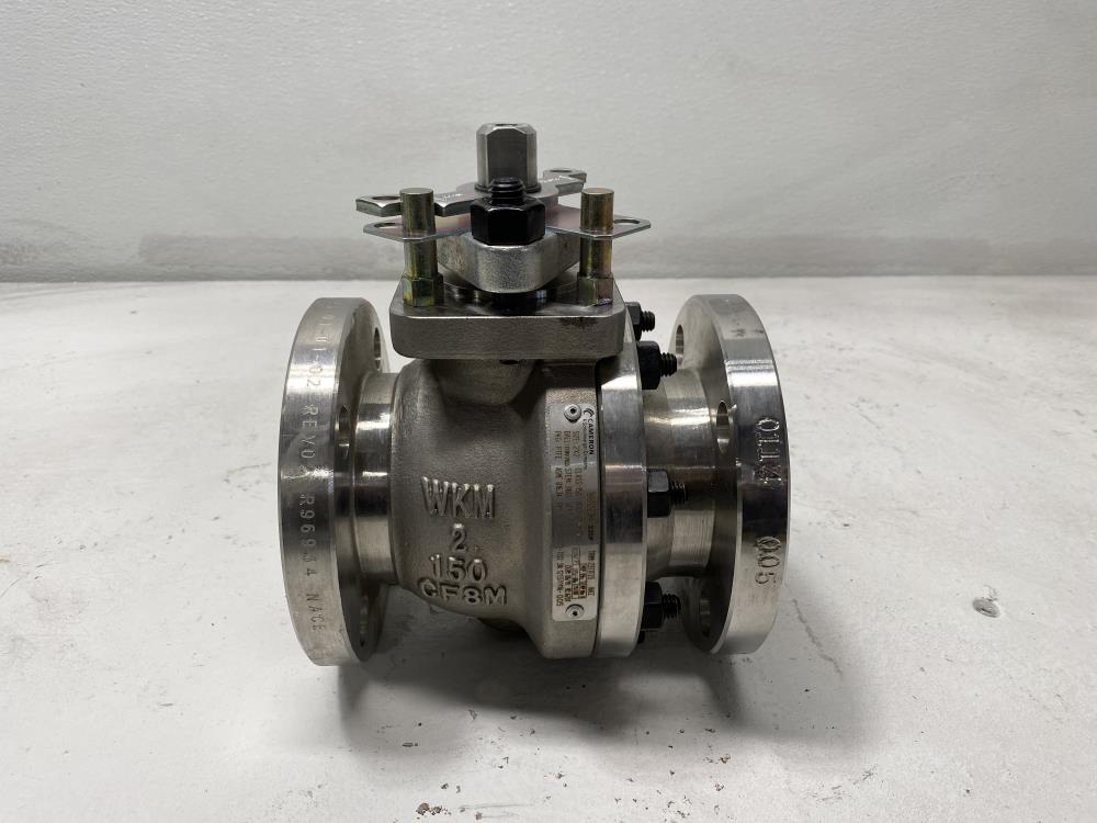 Cameron WKM 2" 150# CF8M 2-Piece Ball Valve #320F