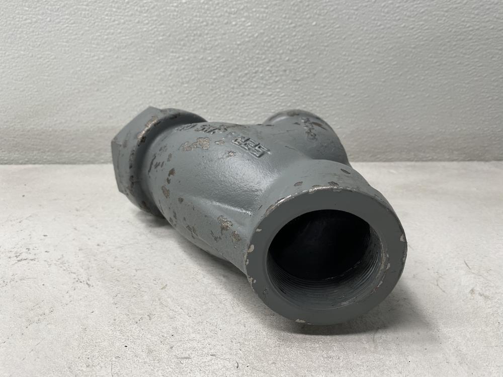 Mueller 2" NPT WCB Wye Y Strainer Valve FH