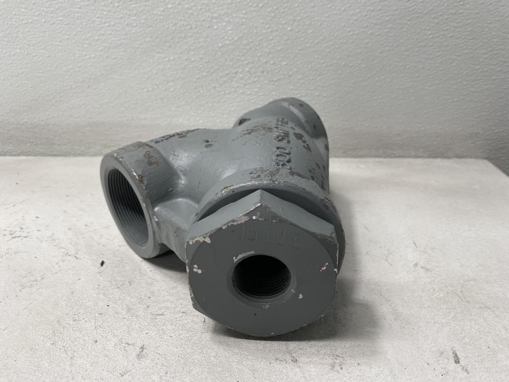 Mueller 2" NPT WCB Wye Y Strainer Valve FH