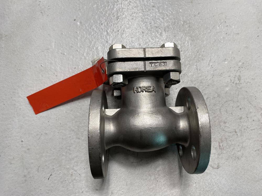 TY 1" 150# CF8M Swing Check Valve 103RF0910