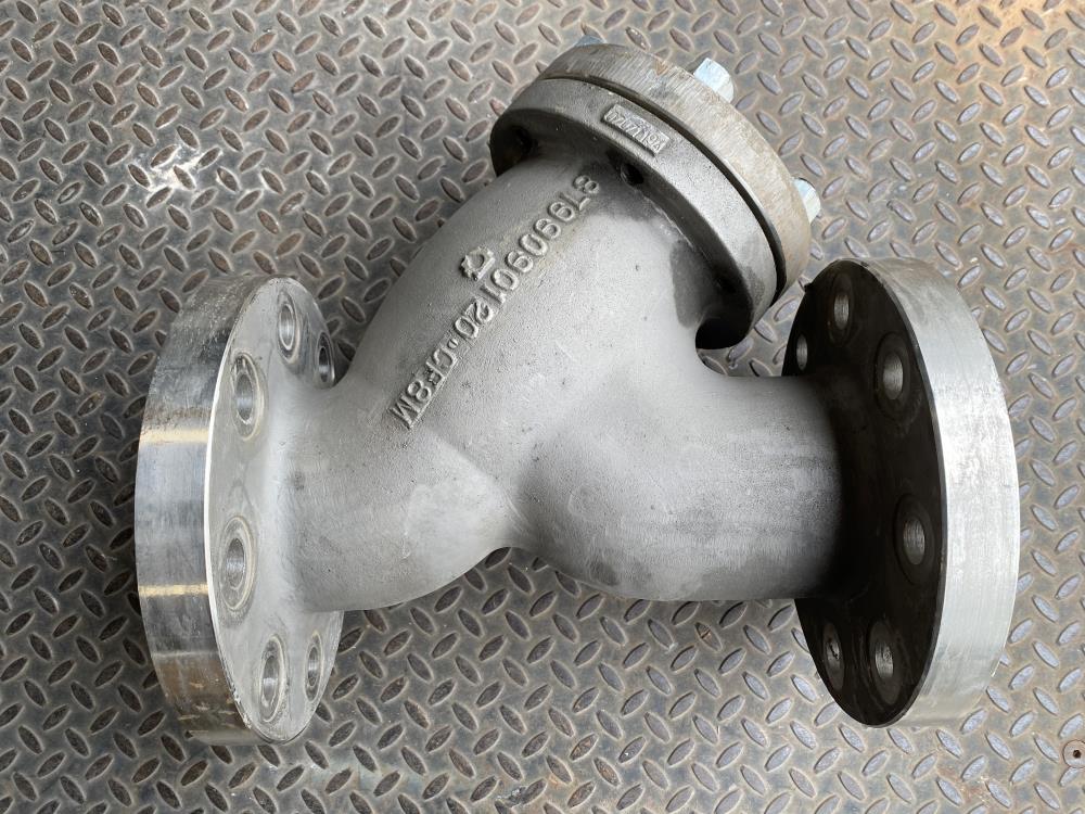 Hayward 4" 300# RF 316SS Flanged Wye Y Strainer Valve