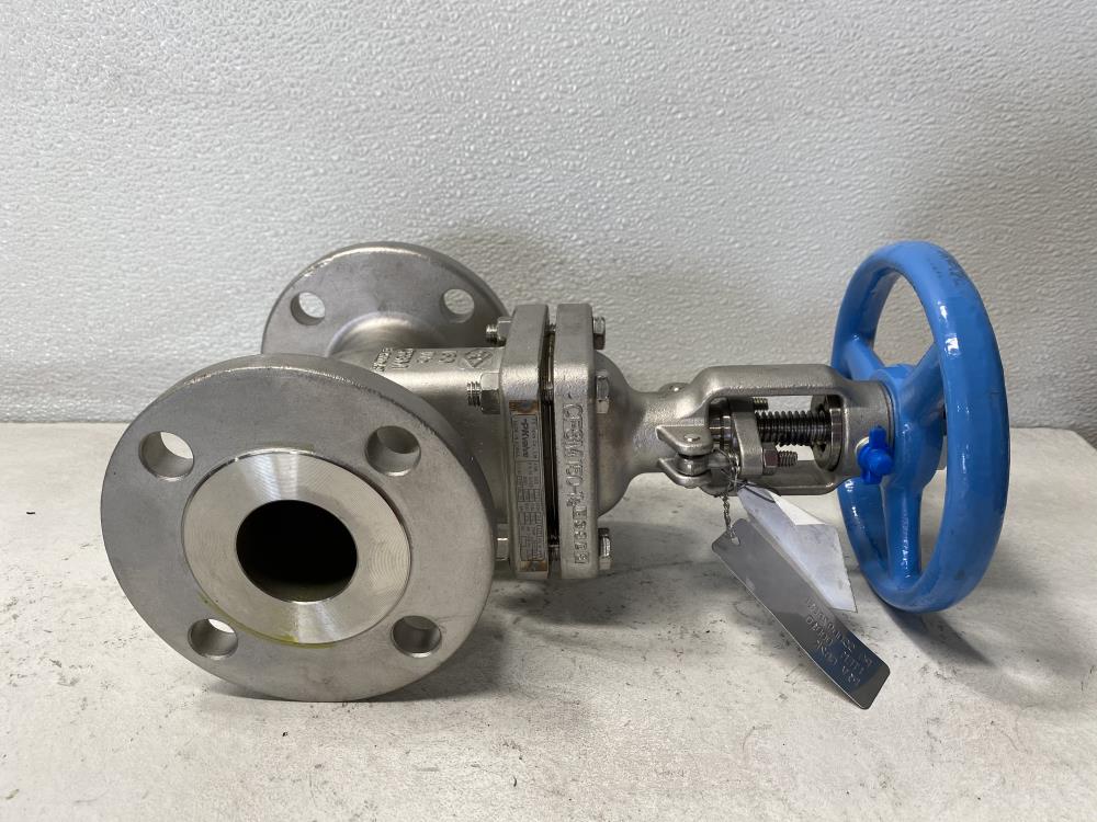 PK Valve 1-1/2" 150# RF CF8M Gate Valve 150RF10SL-TFE