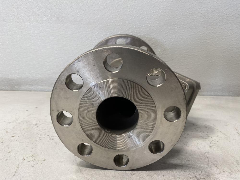 Mueller 2" 300# RF CF8M Flanged Wye Y Strainer Valve