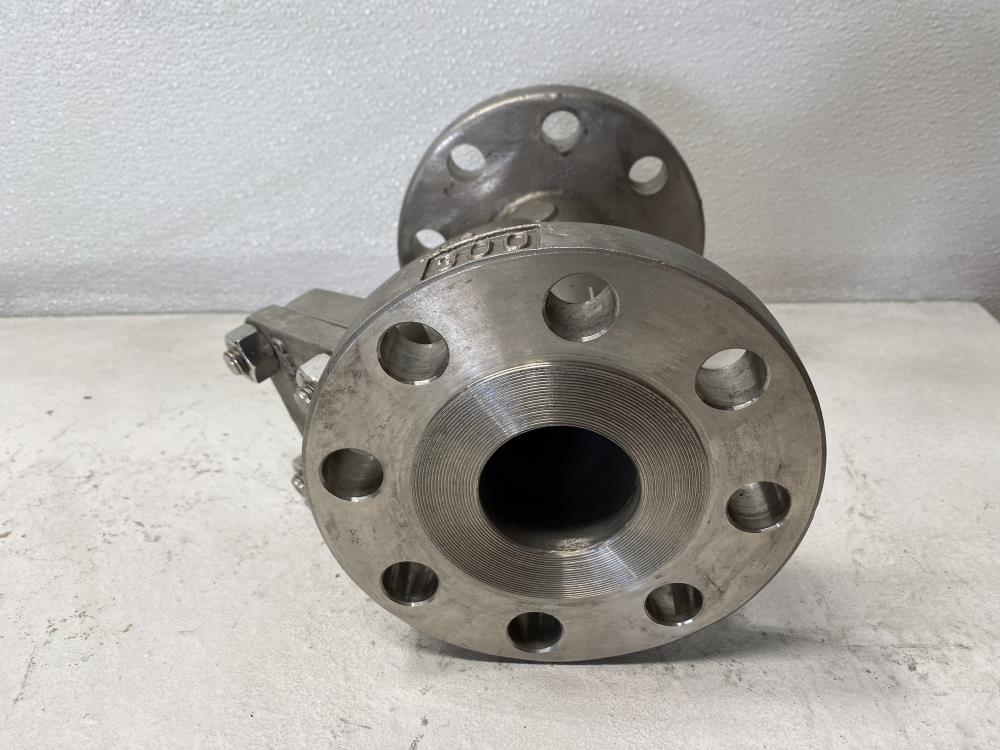 Mueller 2" 300# RF CF8M Flanged Wye Y Strainer Valve