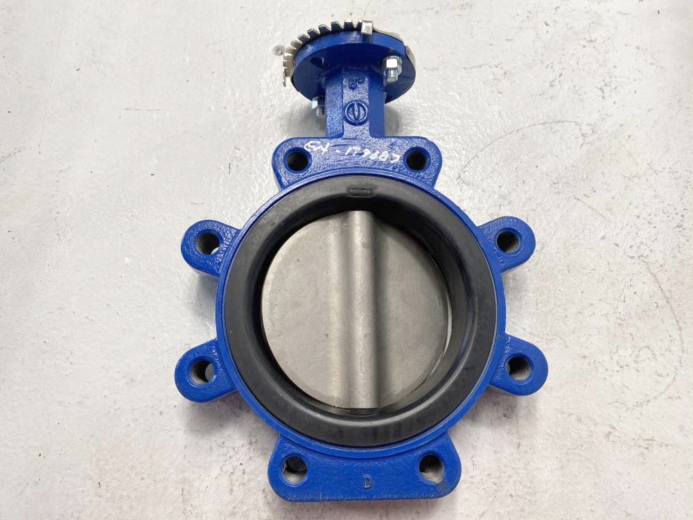 ABZ 6" 250# Ductile Iron Butterfly Valve, 316SS Disc, EPDM Seat