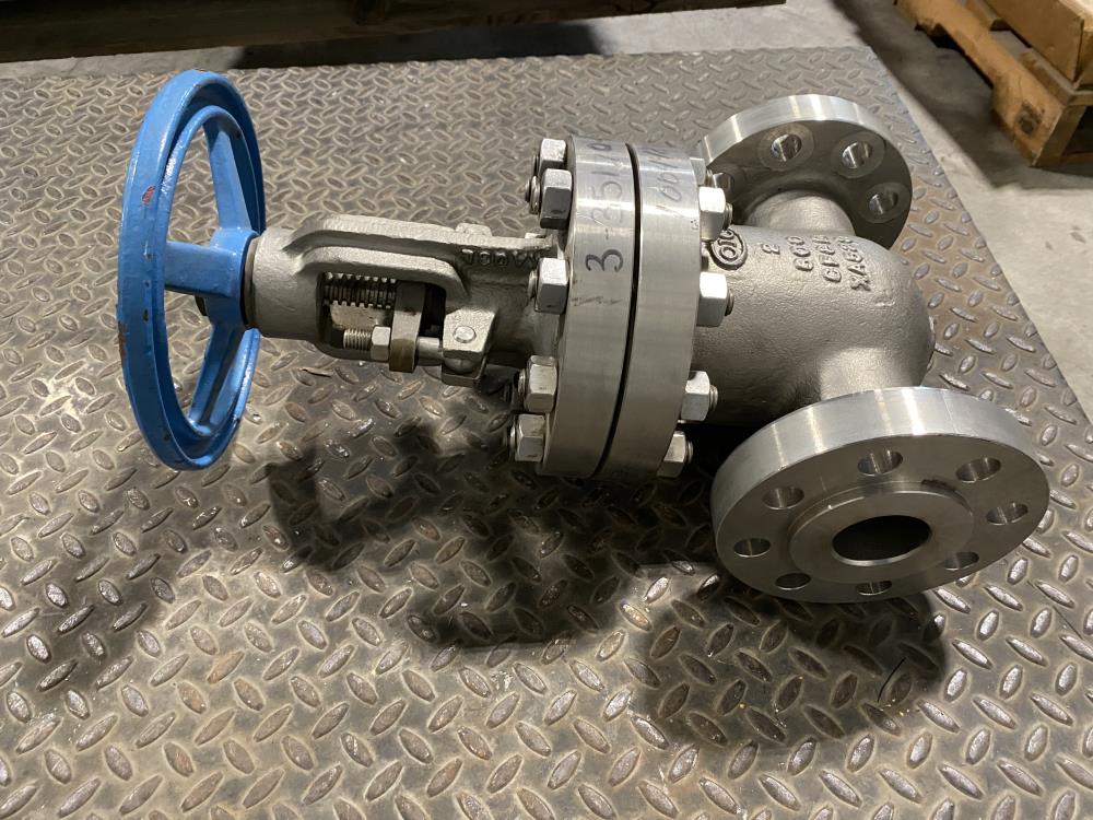 OIC 2" 600# RF CF8M Gate Valve, Fig S601